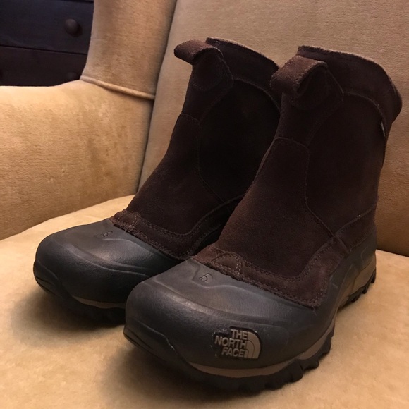 The North Face Brown and Black Men's Rain & Snow Boots - Picture 4 of 5